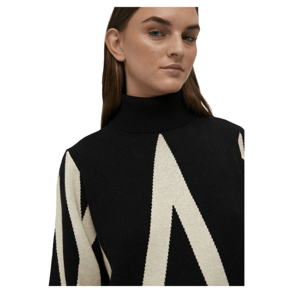 Object Objray Rollneck Long Sleeve Knit Dress