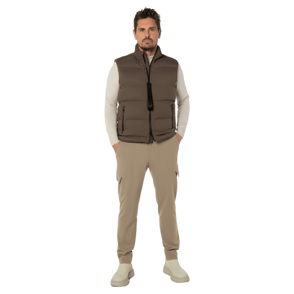 Benvenuto Crane Quilted Gilet