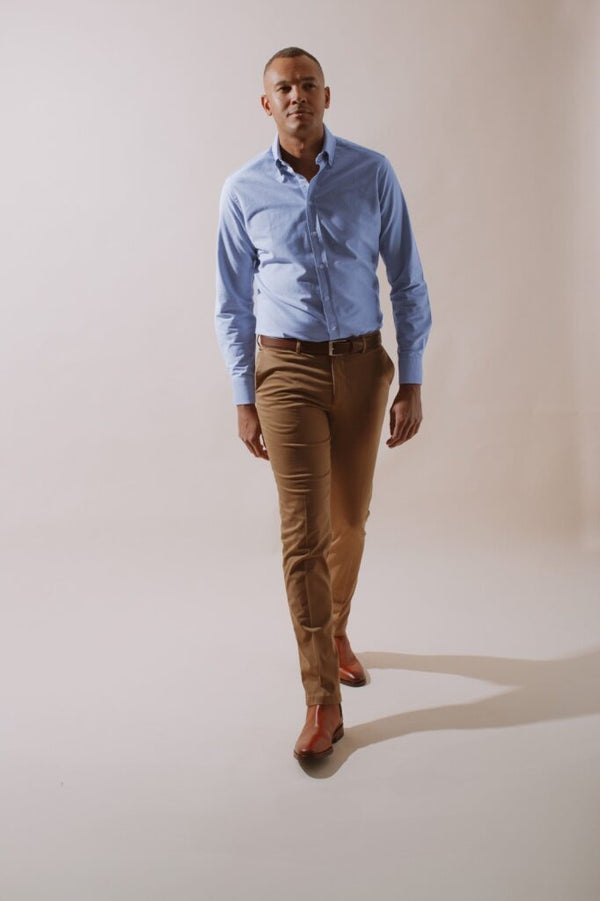 William David Southwold Button Down Oxford Shirt