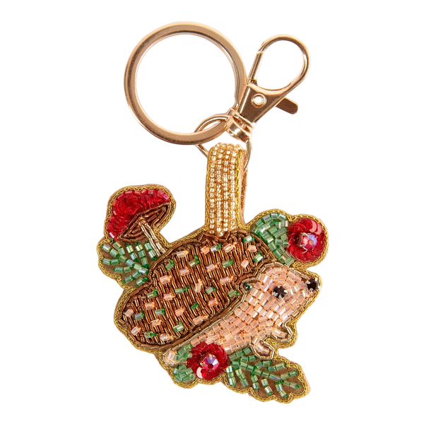 Powder Beaded Keyring