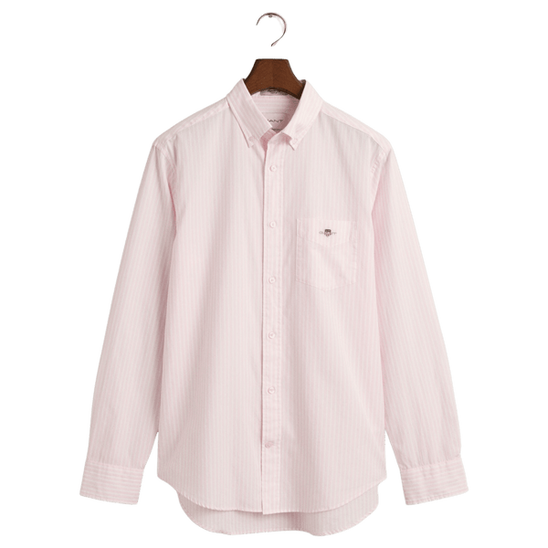 GANT Regular Fit Long Sleeve Poplin Striped Shirt for Men