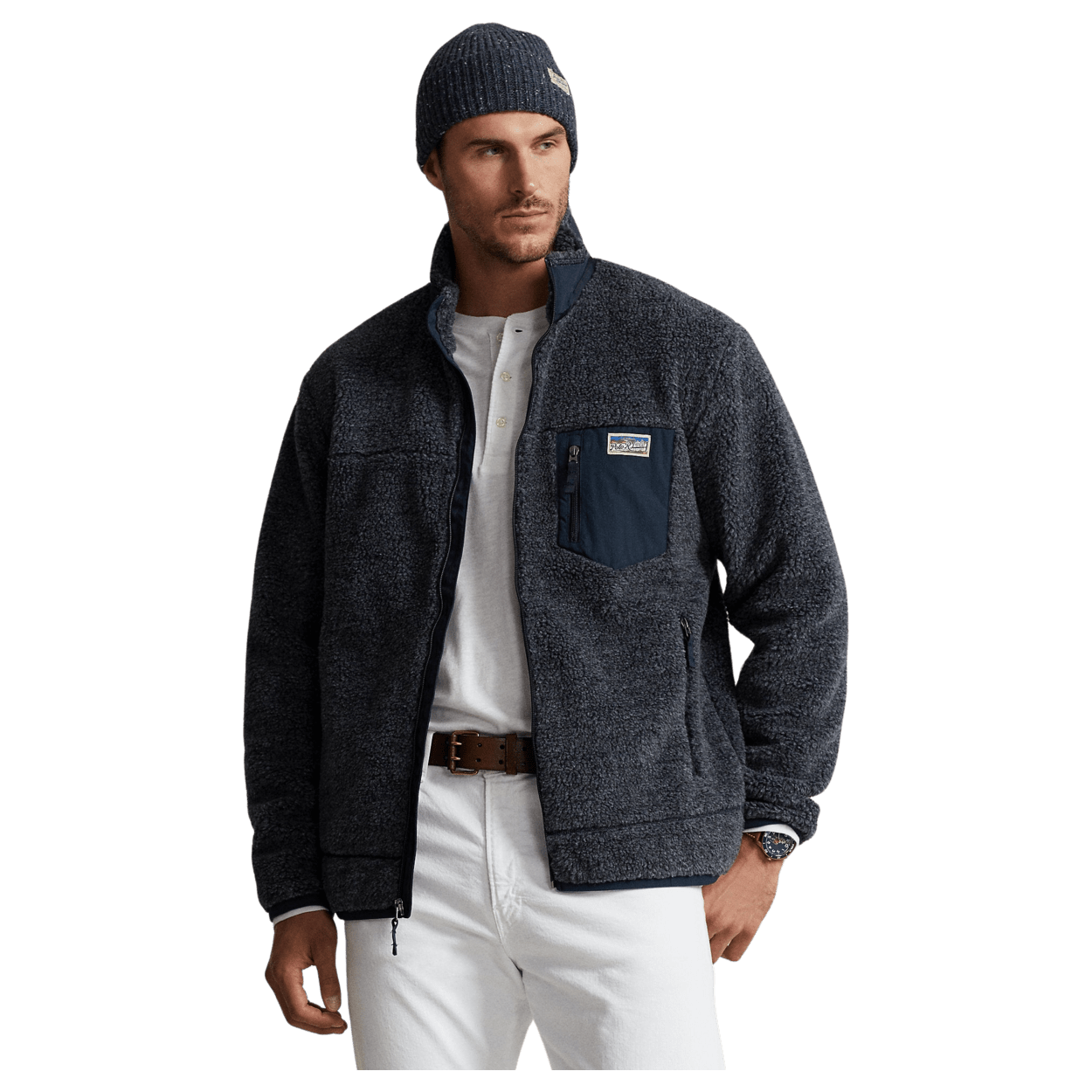 Polo Ralph Lauren Full Zip Fleece Jacket Coes