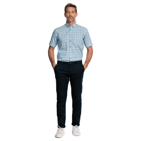 Giordano Short Sleeve Checked Shirt