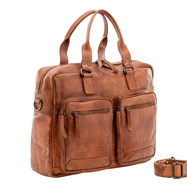 Gianni Conti Leather Briefcase