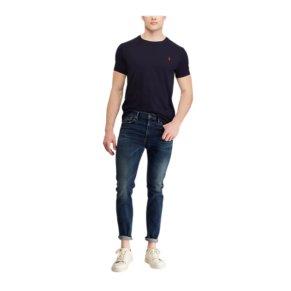 Polo Ralph Lauren Short Sleeve Plain Tee in Navy