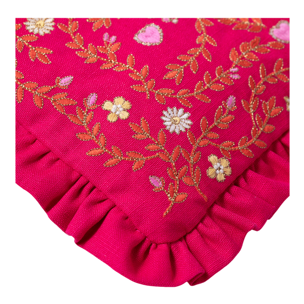 Elizabeth Scarlett Mediterranean Garden Cotton Everyday Pouch