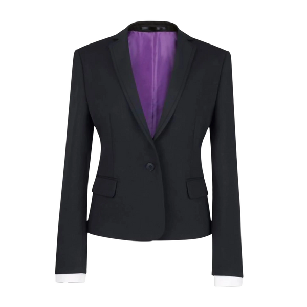 Saturn Tailored Fit Jacket in Black