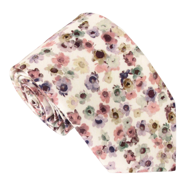 Van Buck Extra Long Tie Made With Liberty Fabric