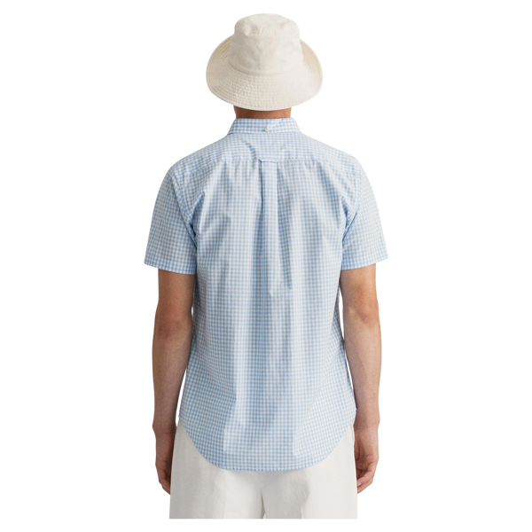 GANT Short Sleeve Gingham Shirt for Men