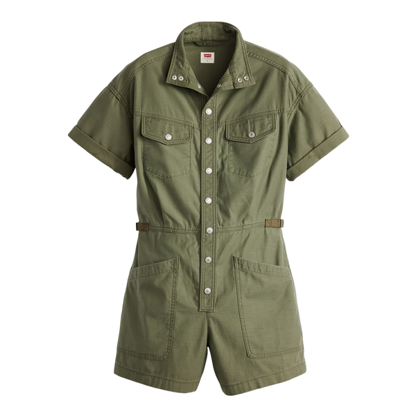 Levi's Short Sleeve Surplus Romper