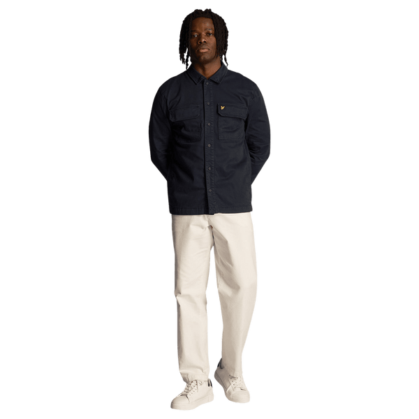 Lyle & Scott Garment Dyed Overshirt