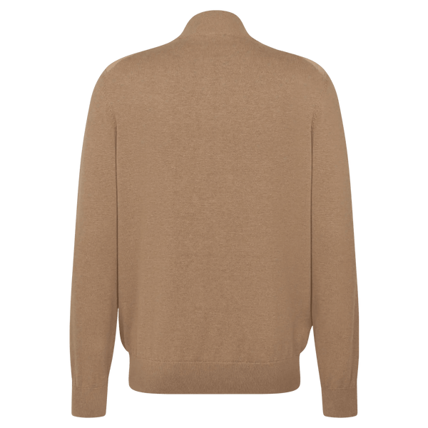 Bugatti Suede Effect Quilted Jersey Jacket