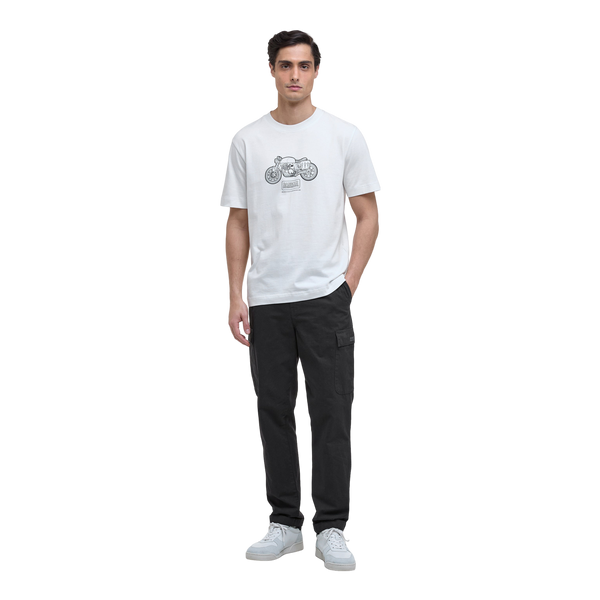 Barbour International Morris Motorbike Graphic T-shirt