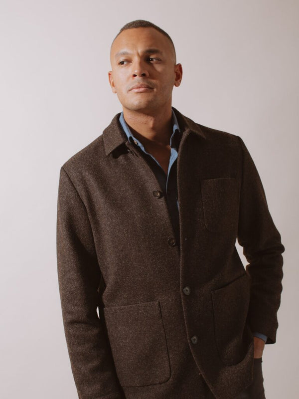 William David Premium Wool Shacket