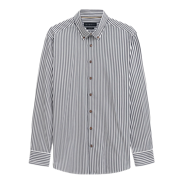 Bugatti Long Sleeve Stripe Shirt