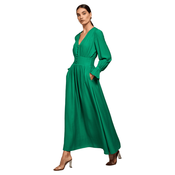 Holland Cooper Phoebe V-Neck Maxi Dress