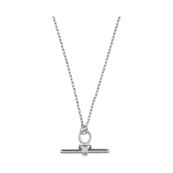 Orelia Jewellery Dainty T-Bar Knot Necklace