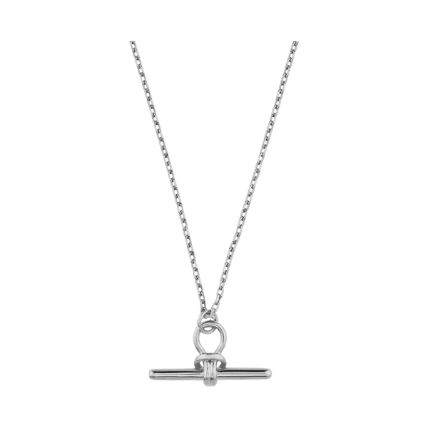 Orelia Jewellery Dainty T-Bar Knot Necklace for Women