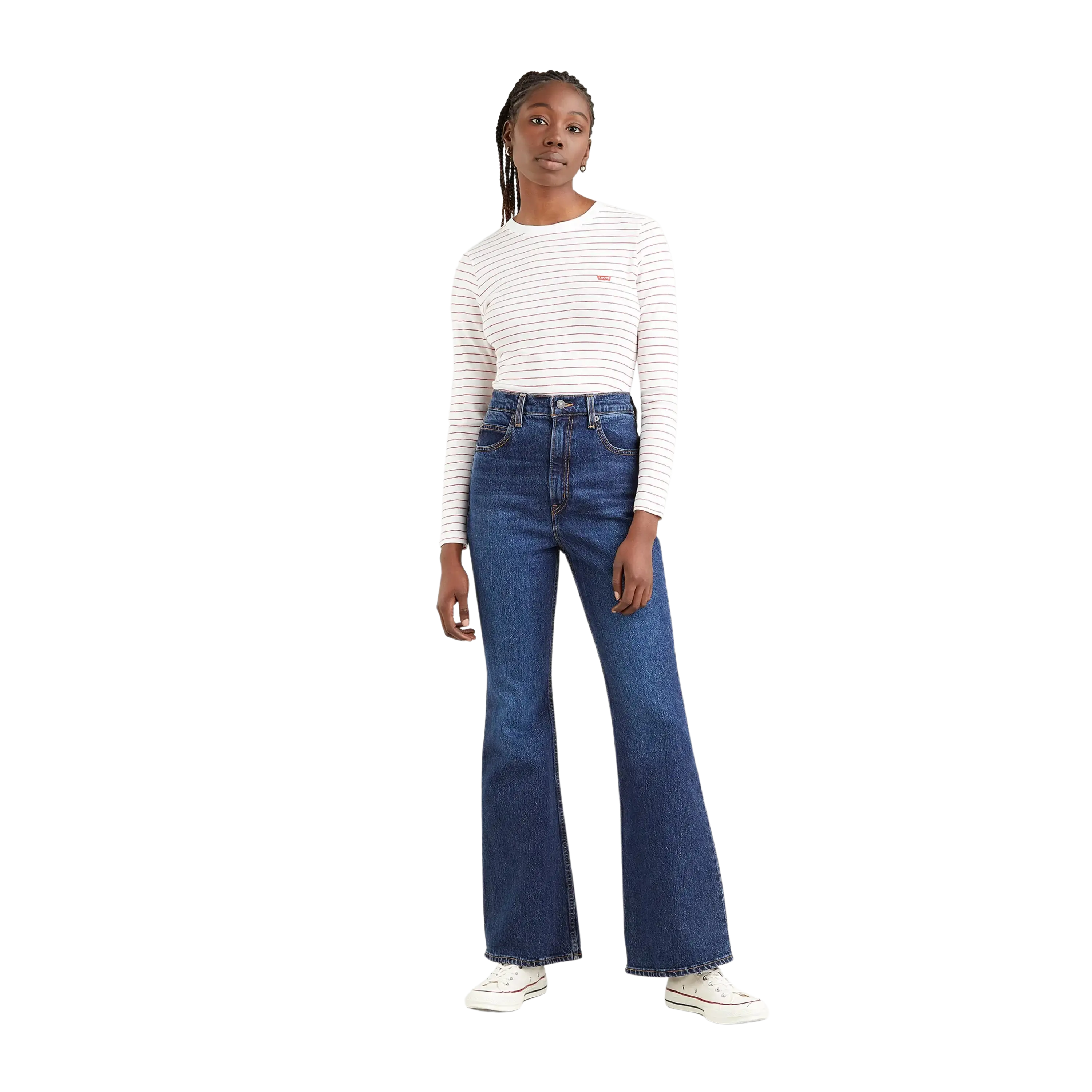 Women's levi's flare jeans hotsell