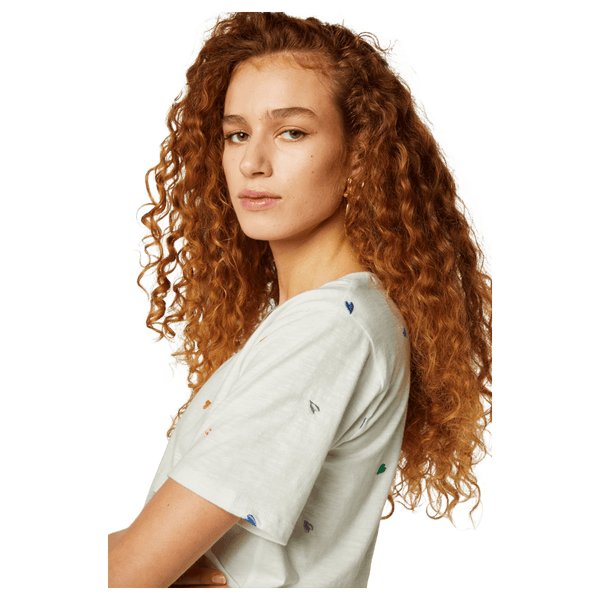 Fabienne Chapot Phil V-Neck Multi Heart T-Shirt
