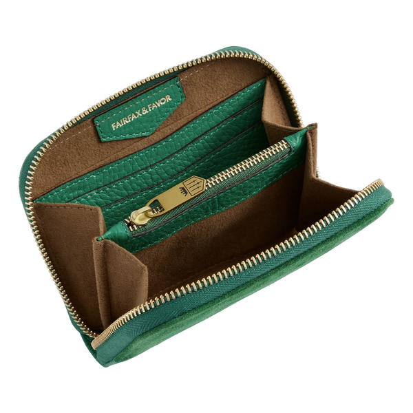 Fairfax & Favor Mini Salisbury Purse Suede
