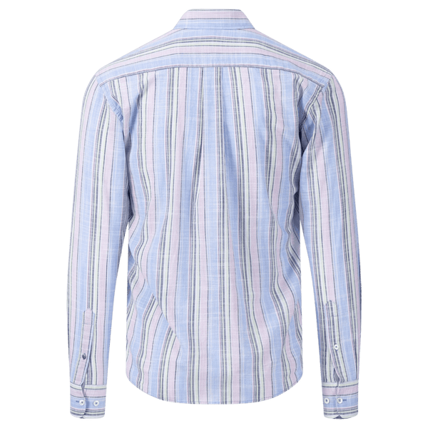 Fynch-Hatton Sporty Slub Long Sleeve Shirt for Men