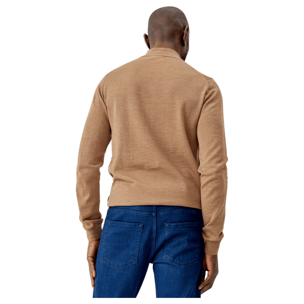 Oliver Sweeney Curragh 1/4 Zip Neck Merino Jumper