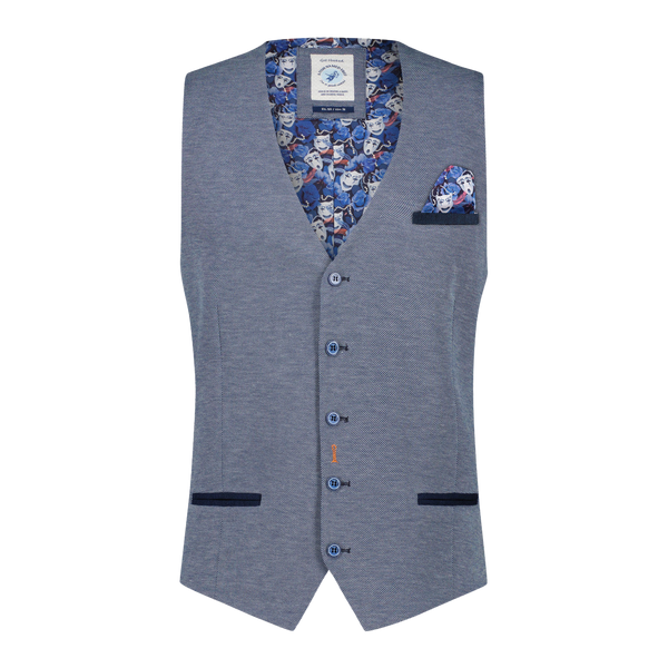 A  Fish Named Fred Pique Waistcoat