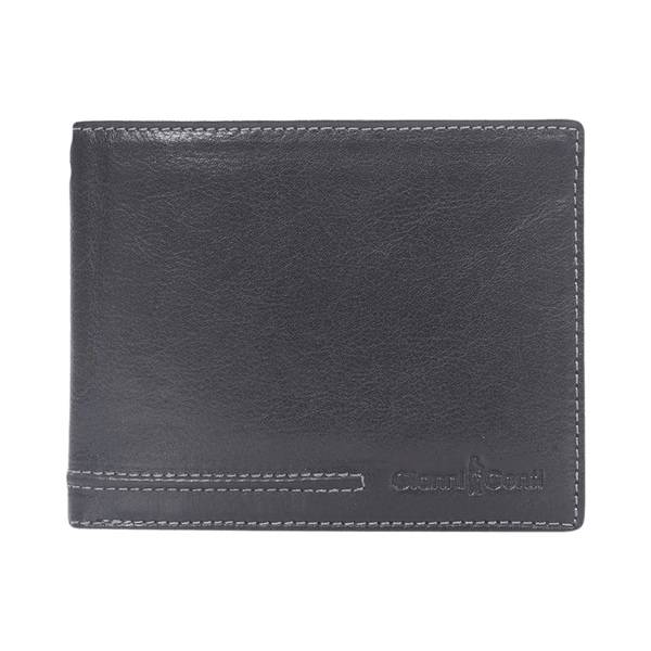 Gianni Conti 12C Bi Fold Wallet in Black