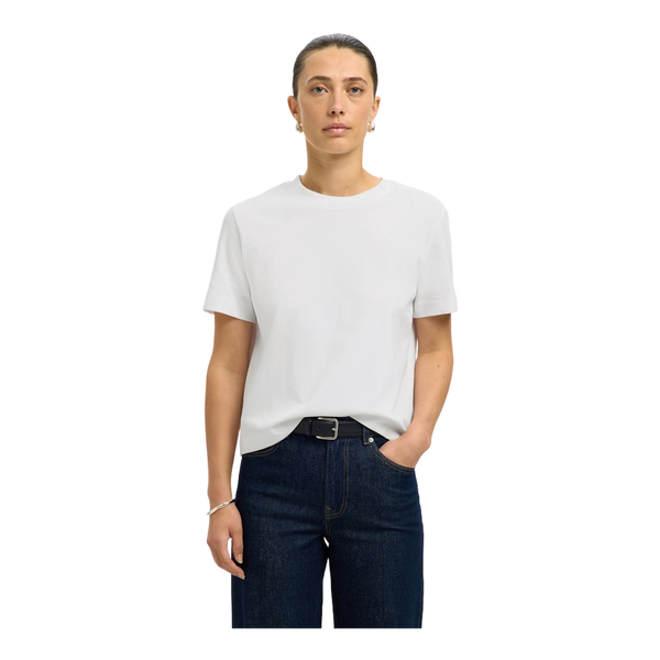 Selected Essential Ss Boxy Tee