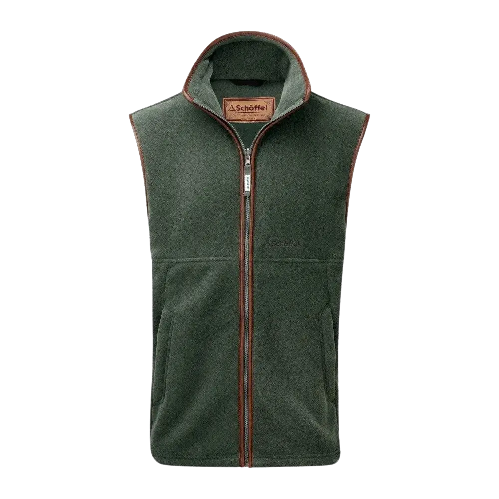 Schoffel Oakham Fleece Gilet In Cedar Green Coes