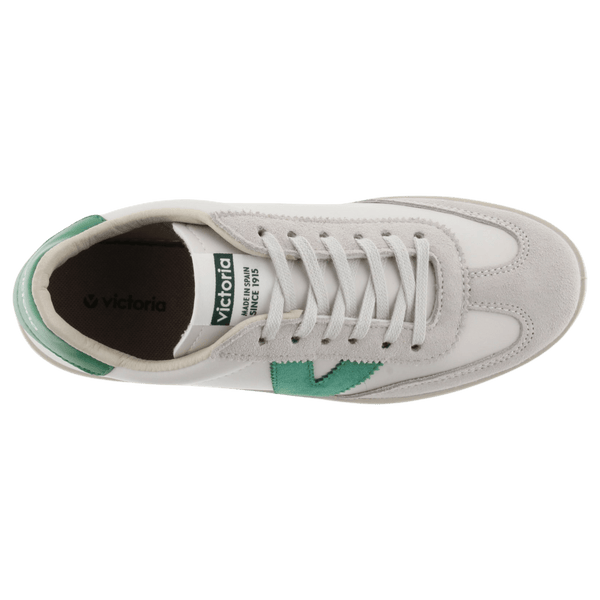 Victoria Shoes Berlin Faux Leather & Split Leather Cyclist Trainers