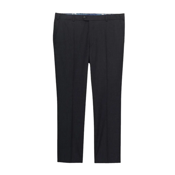 Meyer Oslo Soft Gabardine Trousers in Charcoal
