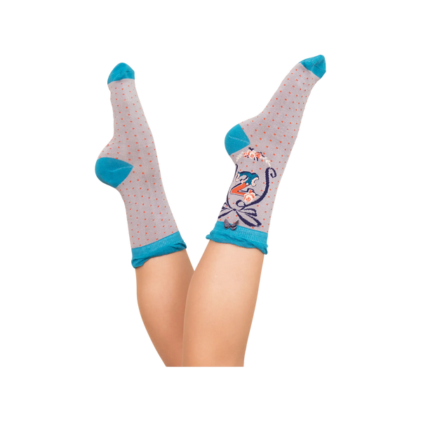 Powder A-Z Ankle Socks for Women