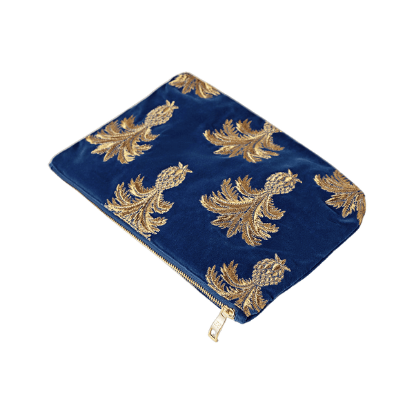 Elizabeth Scarlett Pineapples Everyday Pouch