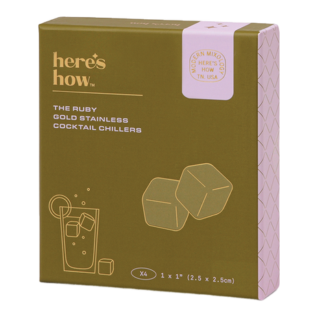 Here's How The Ruby Cocktail Chillers - Set of 4