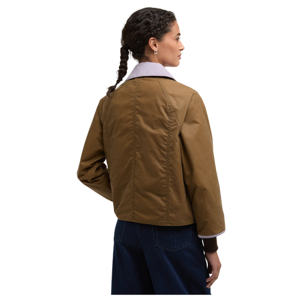 Barbour Cropped Beadnell Wax Jacket
