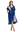 POM Amsterdam Ink Blue Blossom Dress for Women