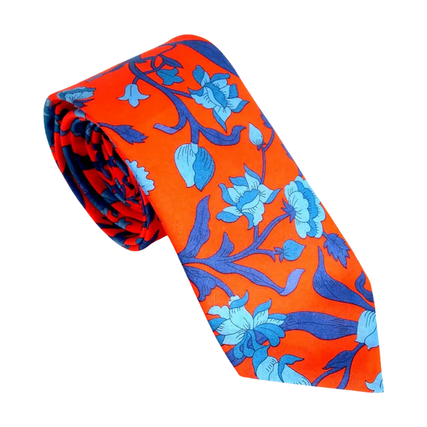 Van Buck Tie Made with Liberty Fabric for Men