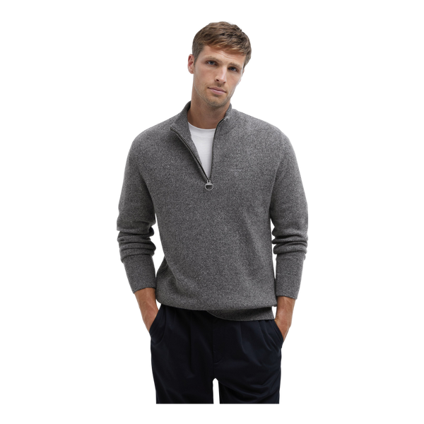 Barbour Essential Tisbury Half Zip Knitted Jumper