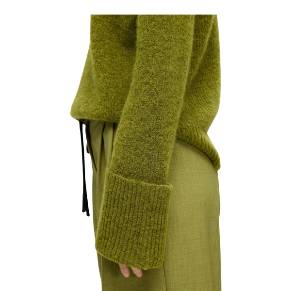 Selected Femme Sia Ras Knitted High Neck Jumper
