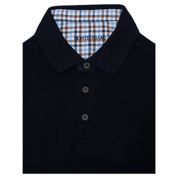 Montechiaro Long Sleeve Knitted Polo