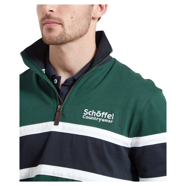 Schoffel Exmouth Heritage 1/4 Zip Sweatshirt