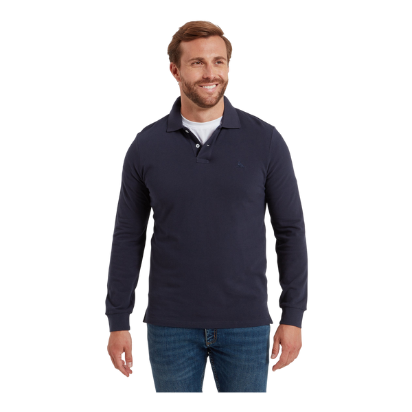 Schoffel St Ives Long Sleeve Polo Shirt