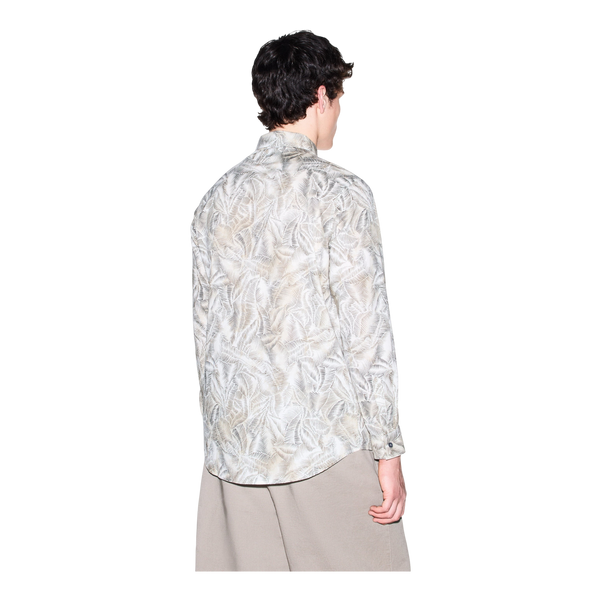 Armani Exchange Long Sleeve Printed Shirt