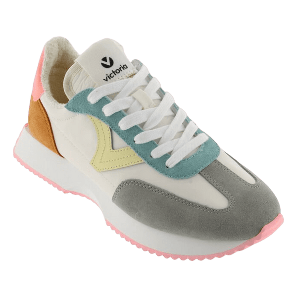 Victoria Cosmos Multicolour Serraje & Nylon Trainers