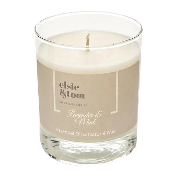 Elsie & Tom Essential Oil Scented 200G Candle (Various Fragrance Options)