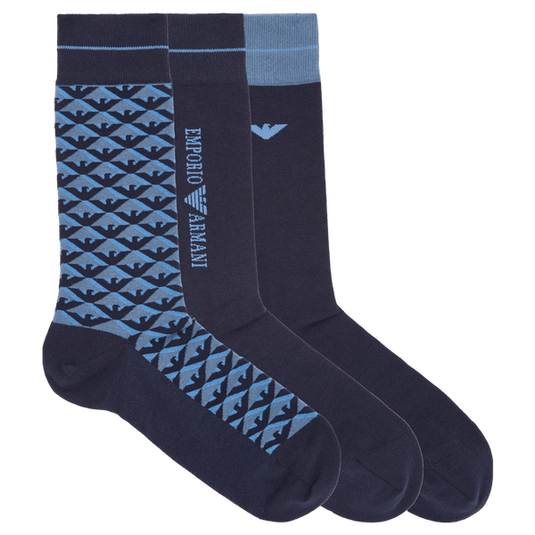 Emporio Armani 3-Pack Short Socks