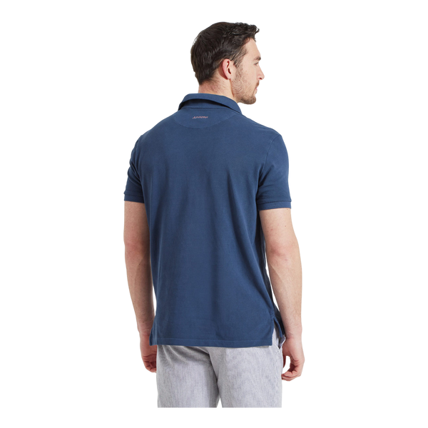 Schoffel St Ives Garment Dyed Short Sleeve Polo Shirt