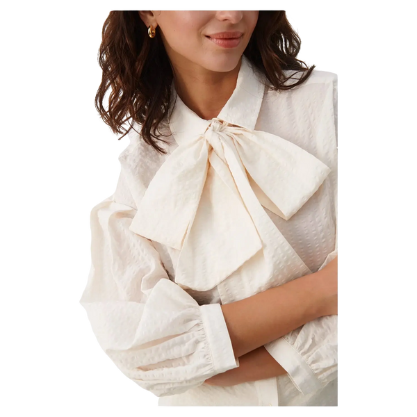 Part Two Ninea Pussy Bow Shirt